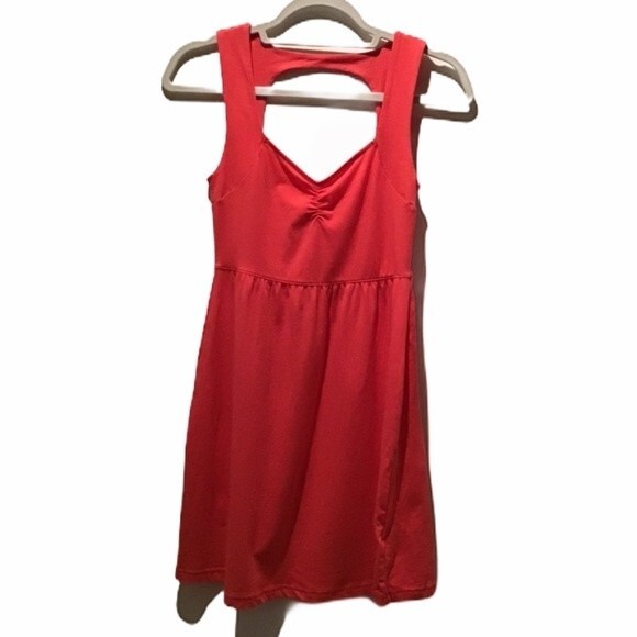 Red Sweetheart Neckline Dress Size S - Picture 1 of 3